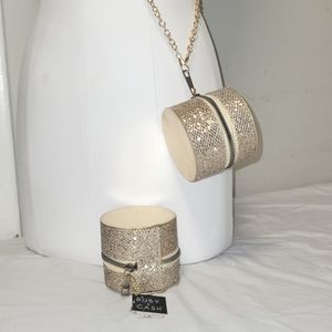 Ruby + Cash gold cute crossbody